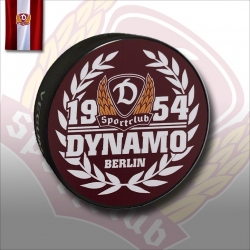 SC Dynamo Berlin - Puck - Logo - Oldstyle 1954 weinrot